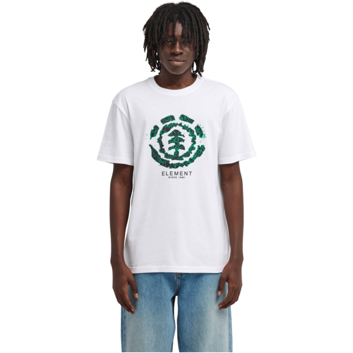 2026 Element Mens Rokys T-Shirt ELYZT00695 - Optic White